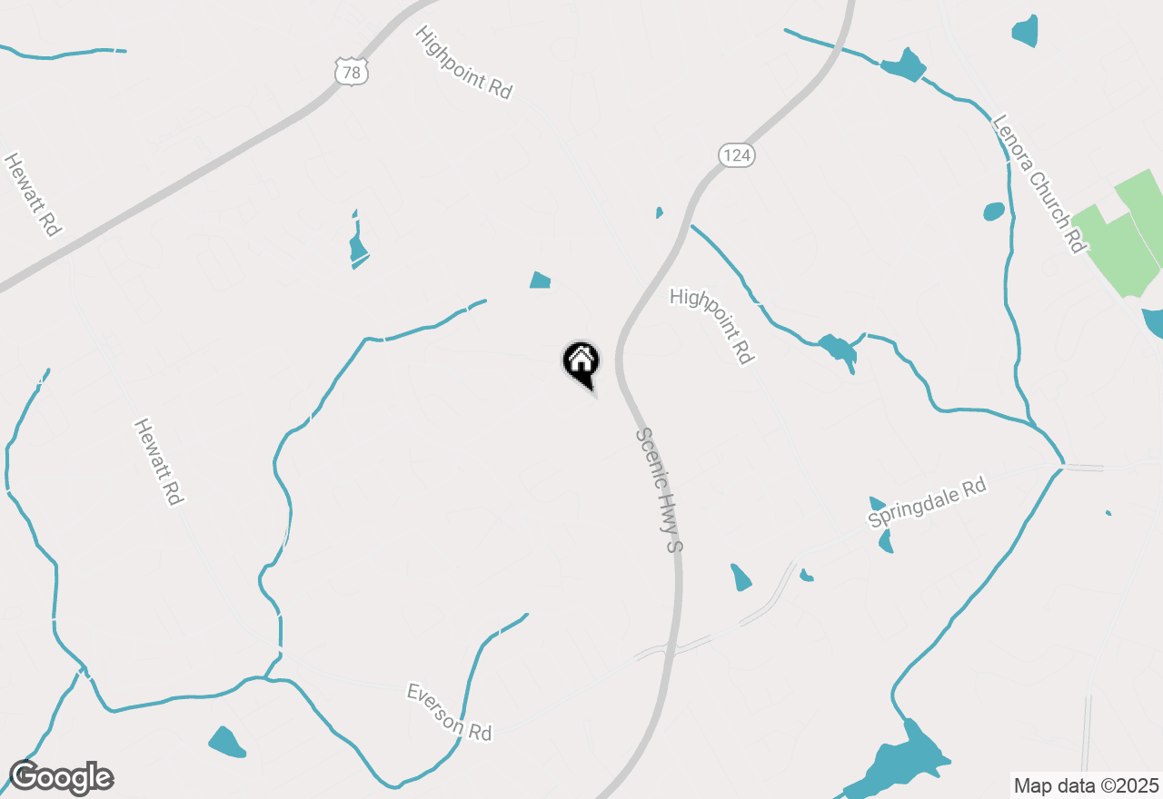 Map of 2740 Trotters Walk Trail, Snellville, GA 30078