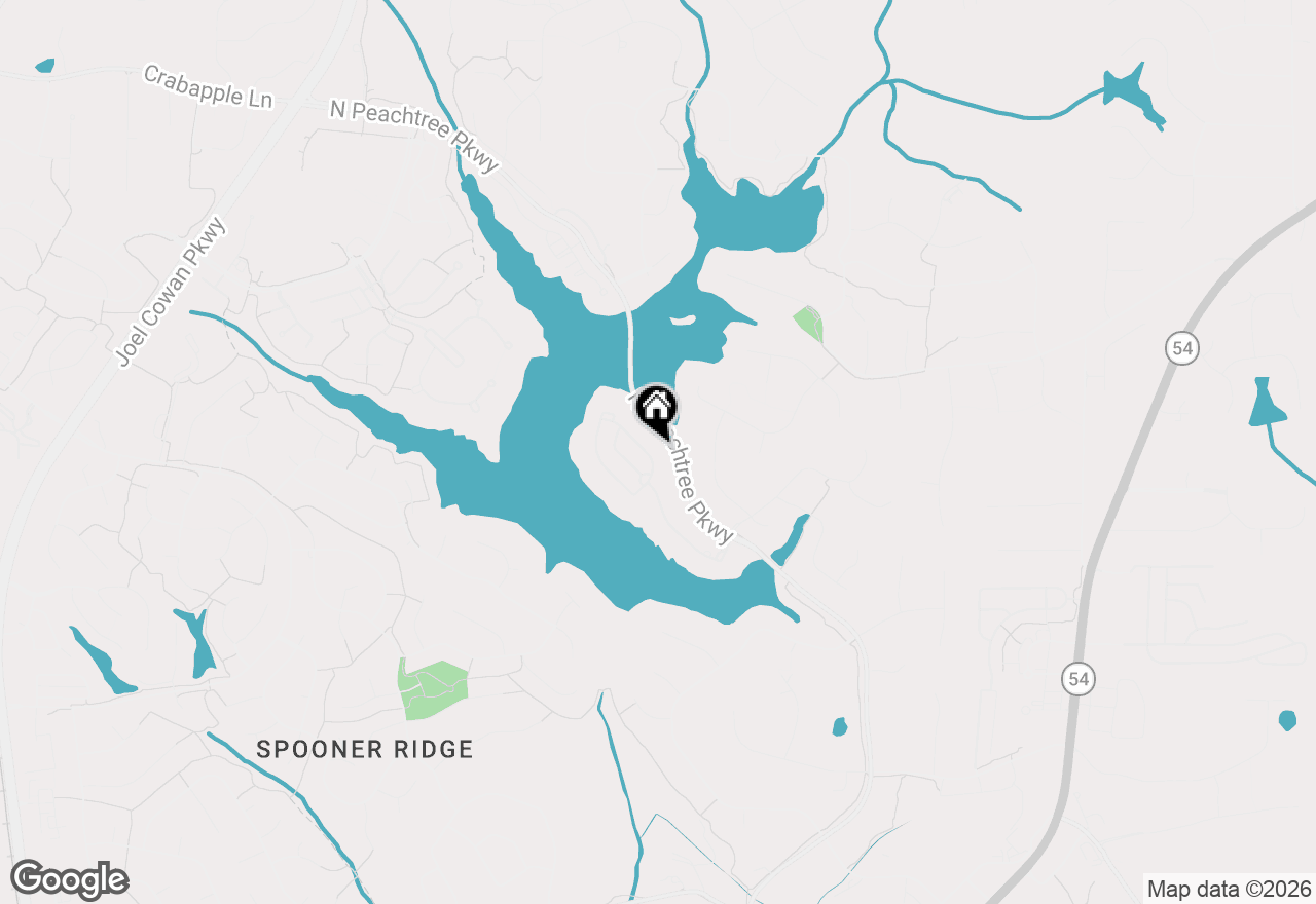 Map of 204 Brookings Lane, Peachtree City, GA 30269