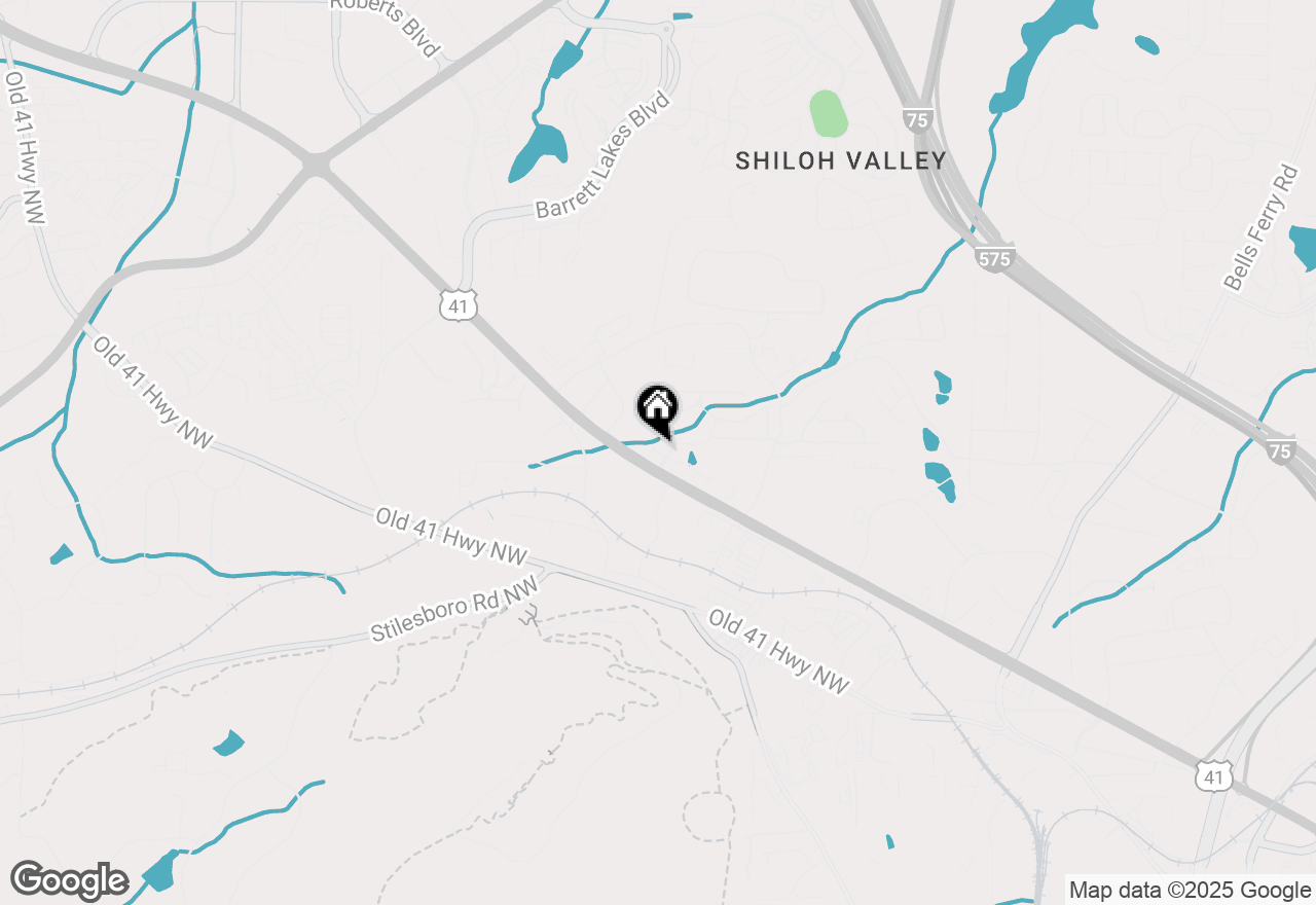 Map of 710 Trevett Way, Marietta, GA 30062