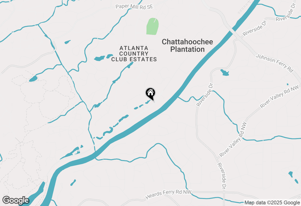 Map of 4571 Columns Drive Se, Marietta, GA 30067