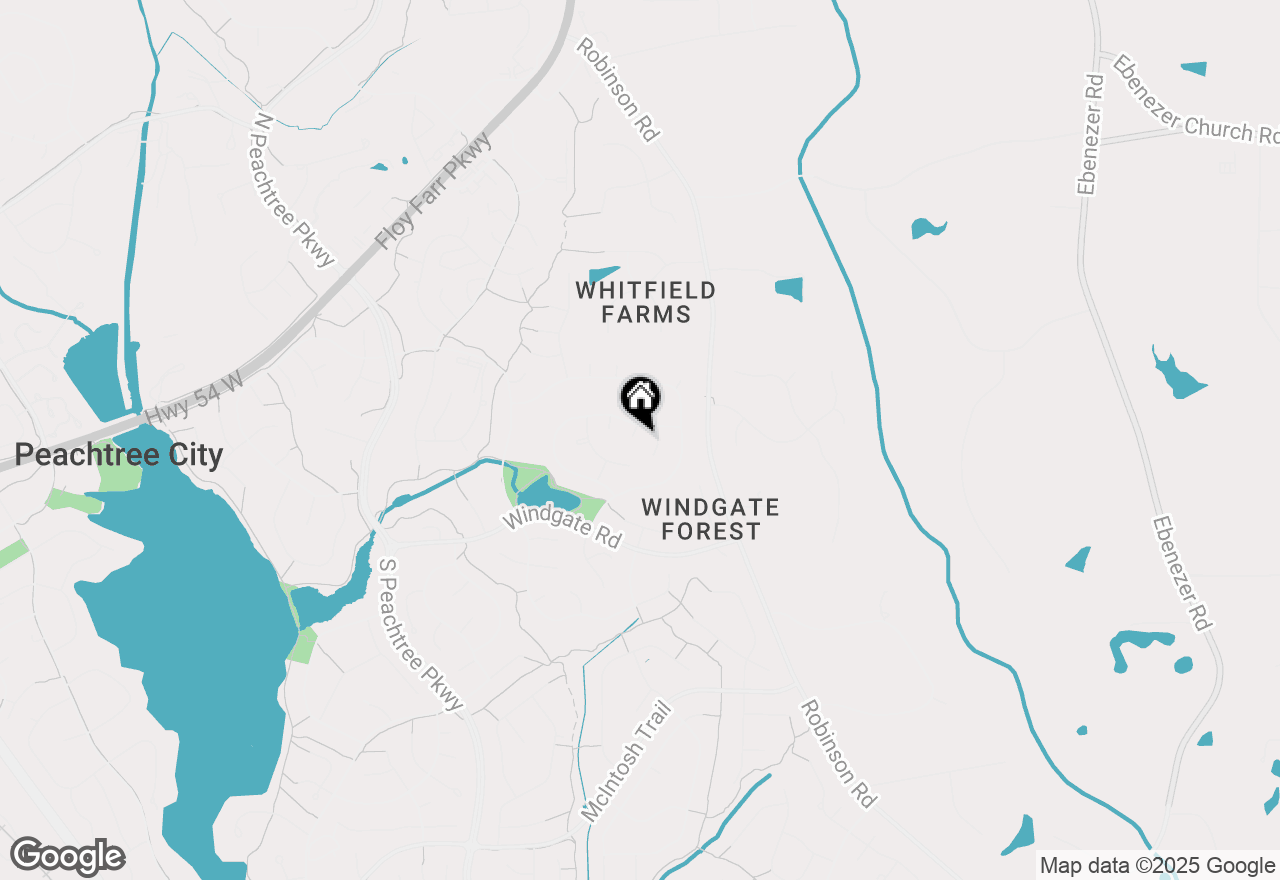 Map of 103 Bay Point, Peachtree City, GA 30269