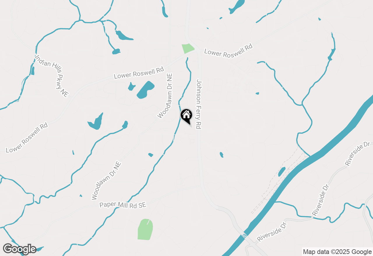 Map of 4913 Green Pointe Way Ne, Marietta, GA 30067