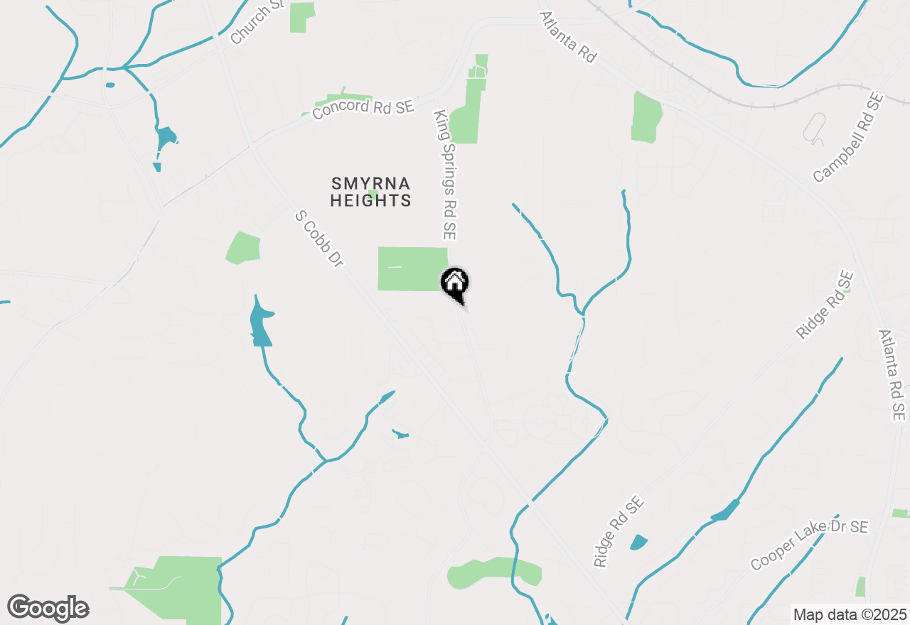Map of 1234 King Springs Court Se, Smyrna, GA 30080