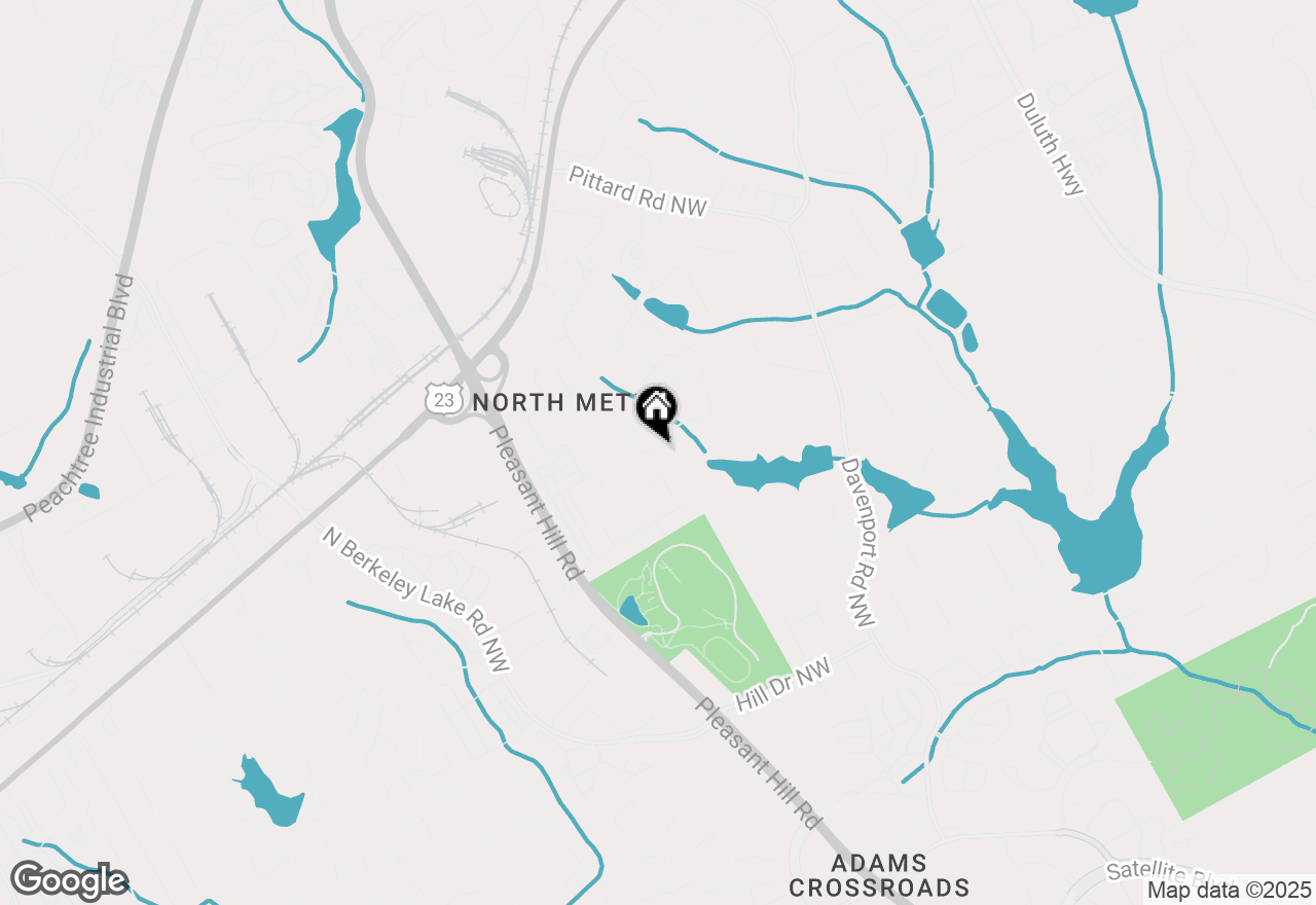 Map of 3604 Pineview Circle, Duluth, GA 30096