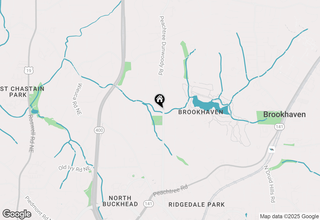 Map of 841 Camden Park Court Ne, Atlanta, GA 30342