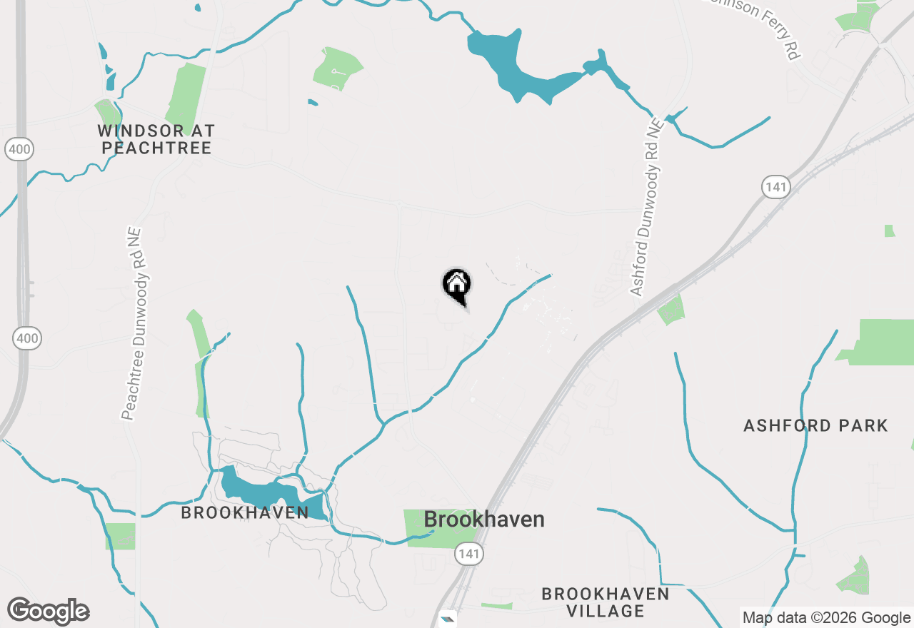 Map of 2974 Hermance Drive Ne, Atlanta, GA 30319