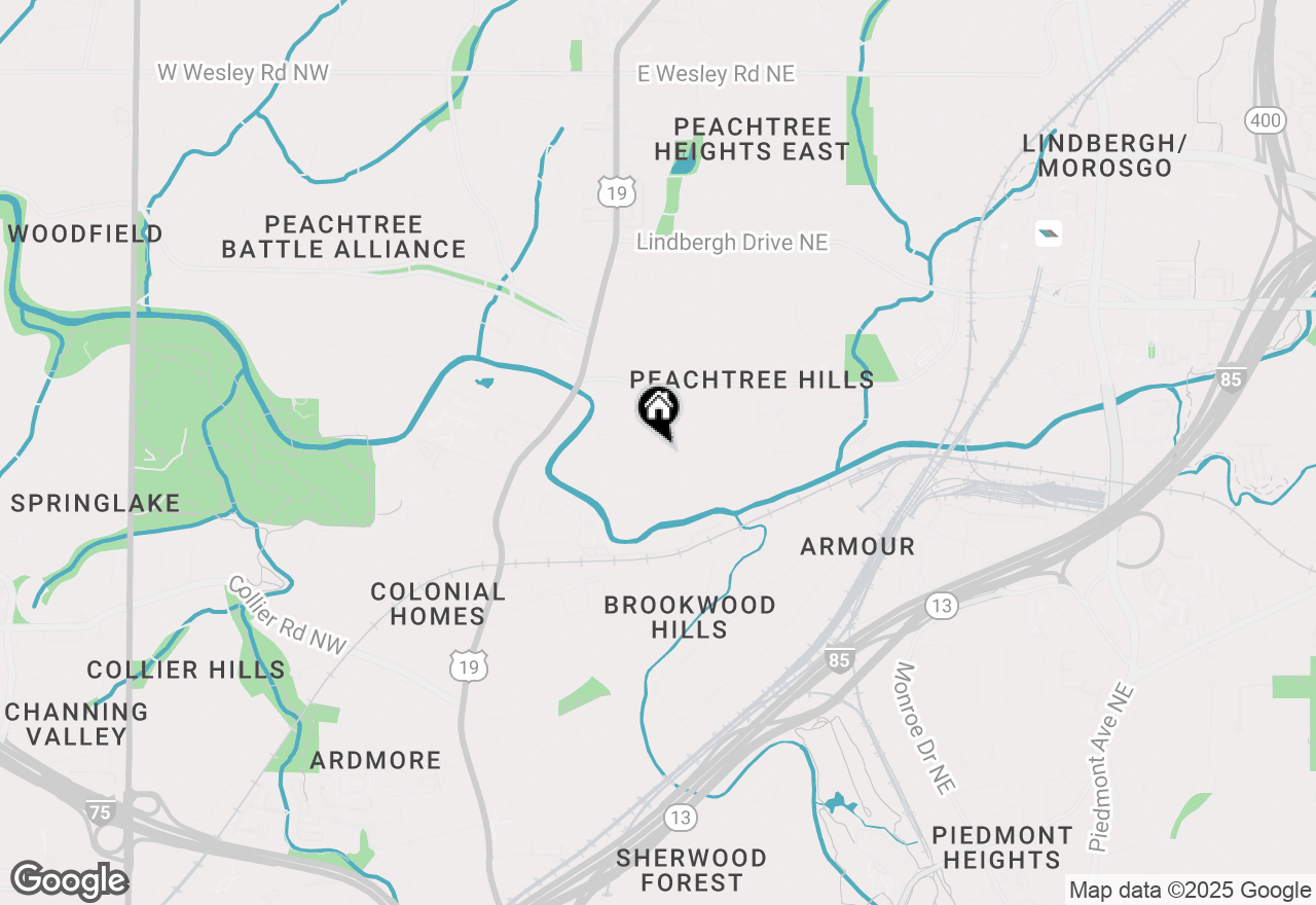 Map of 2220 Edison Avenue, Atlanta, GA 30305