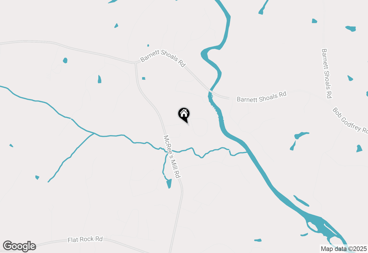 Map of 2126 Ryland Hills Drive, Watkinsville, GA 30677