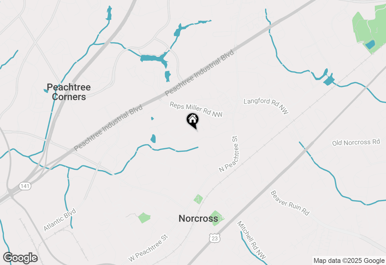 Map of 496 Longview Drive, Norcross, GA 30071