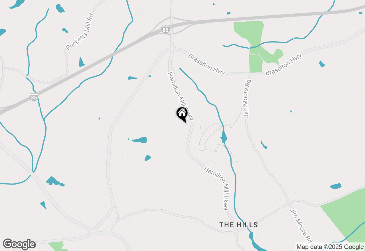 Map of 2128 Town Manor Court, Dacula, GA 30019
