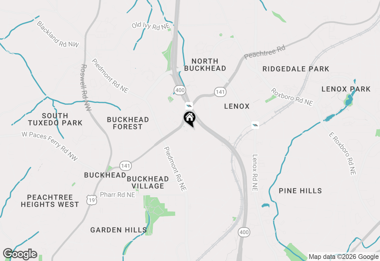 Map of 26 Highland Drive Ne, Atlanta, GA 30305