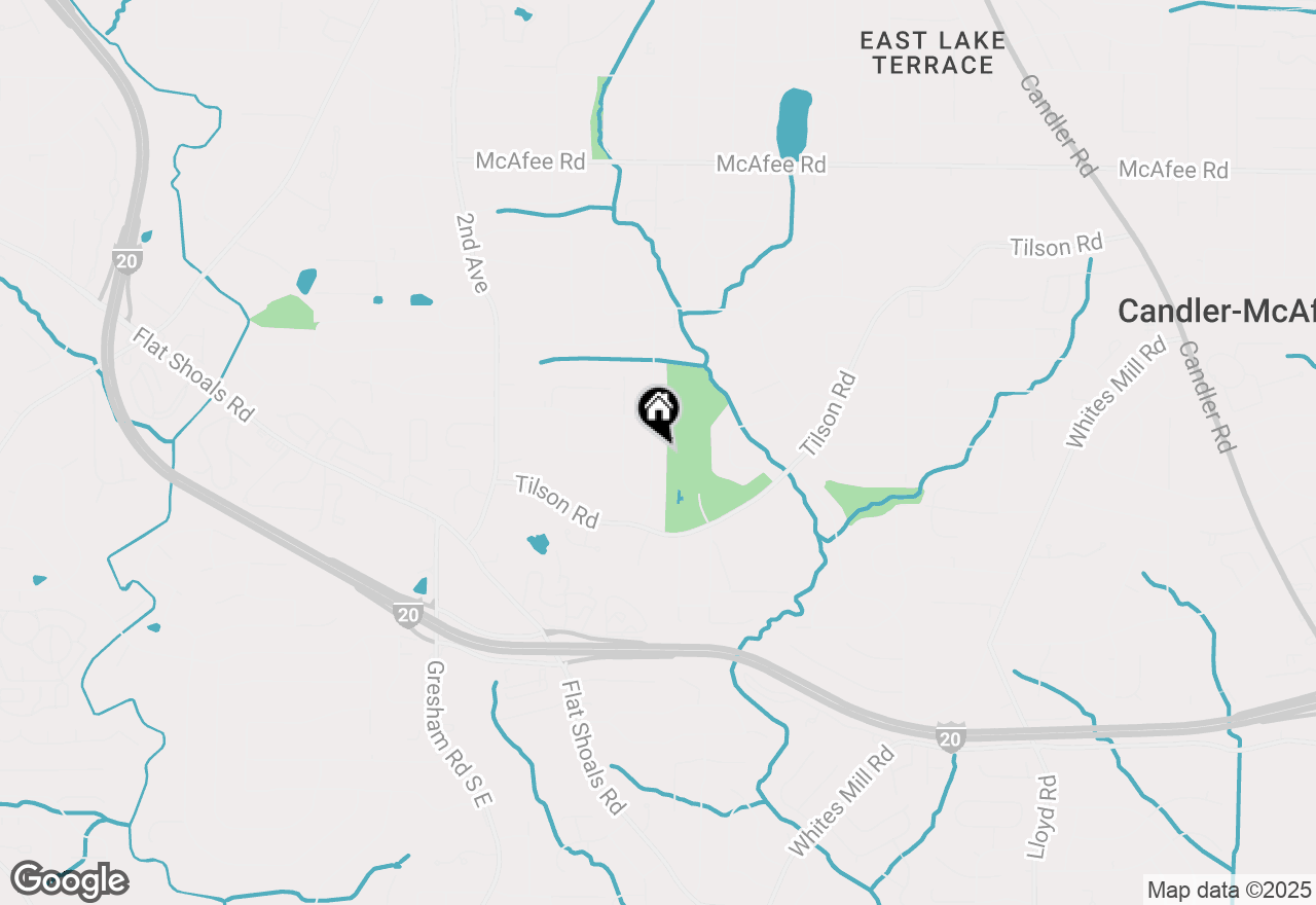 Map of 2308 Mark Trail, Decatur, GA 30032