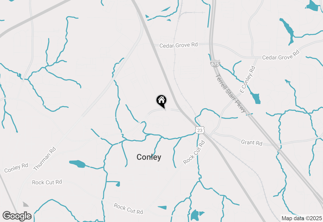 Map of 1400 Conley Road, Conley, GA 30288