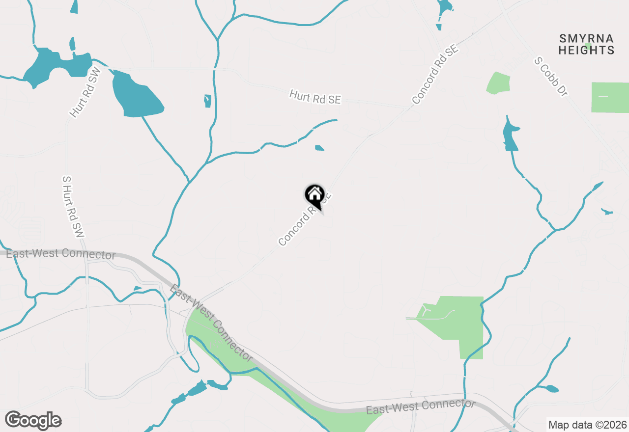 Map of 504 Tackett Farms Road, Smyrna, GA 30082