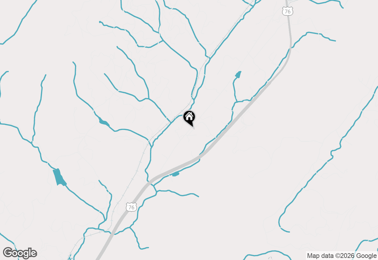 Map of 423 Ballewtown Road, Blue Ridge, GA 30513