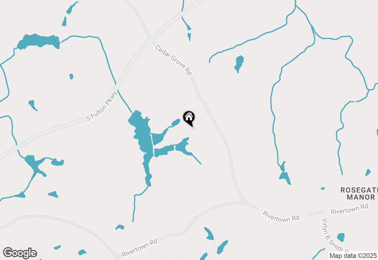 Map of 6346 Pheasant Trail, Fairburn, GA 30213
