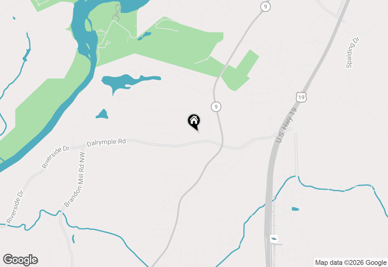 Map of 275 Old College Way, Atlanta, GA 30328