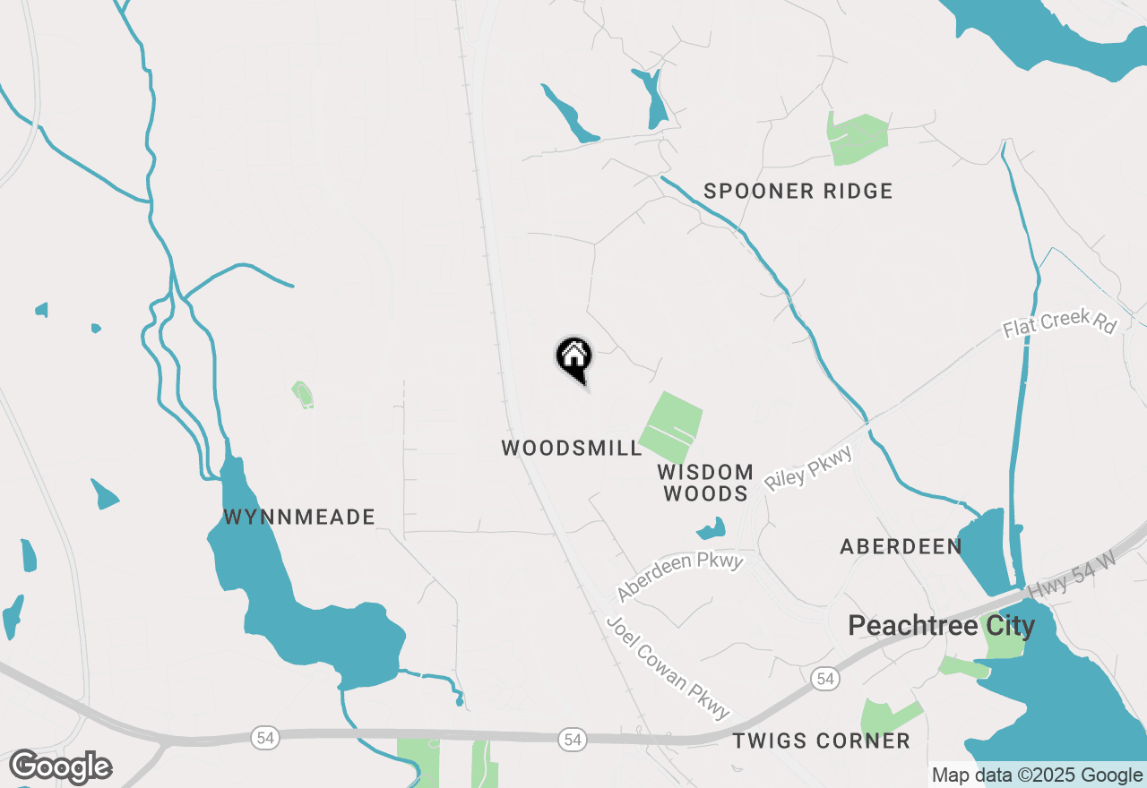 Map of 505 N Fairfield Drive, Peachtree City, GA 30269