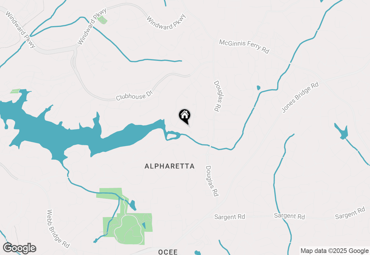 Map of 3620 Newport Bay Drive, Alpharetta, GA 30005