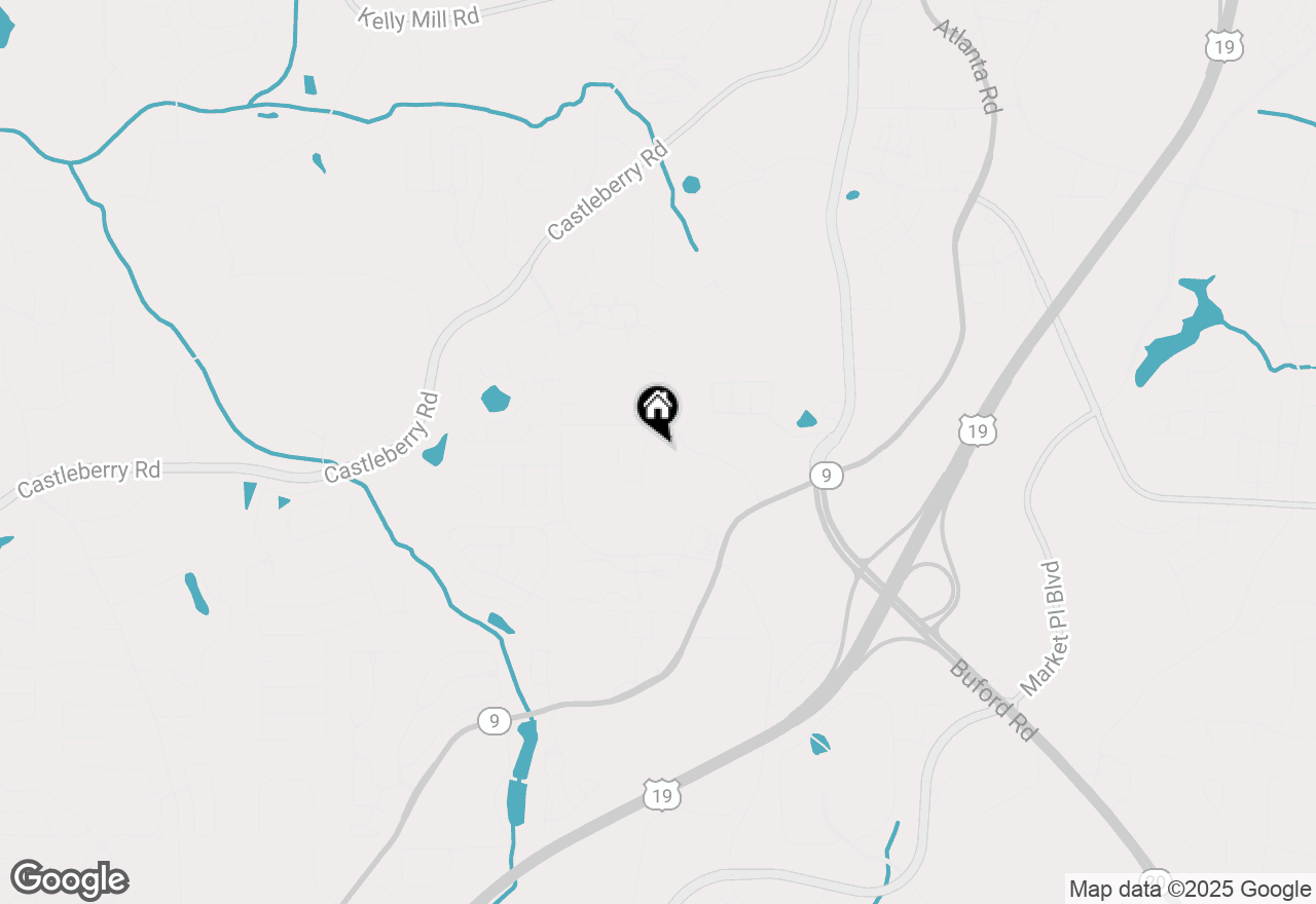 Map of 3609 Beacon Ridge, Cumming, GA 30040