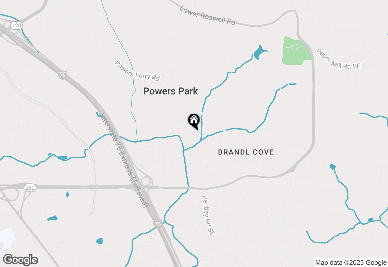 Map of 2471 Cedar Brook W, Marietta, GA 30067