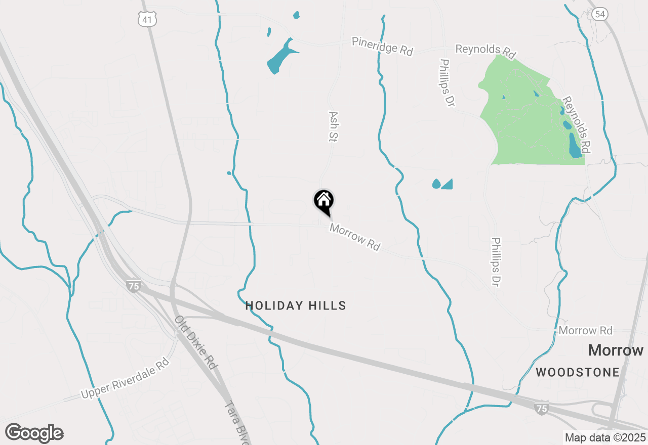 Map of 760 Morrow Road, Forest Park, GA 30297