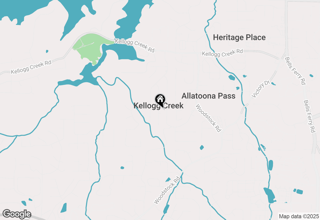 Map of 6470 Windsor Drive, Acworth, GA 30102