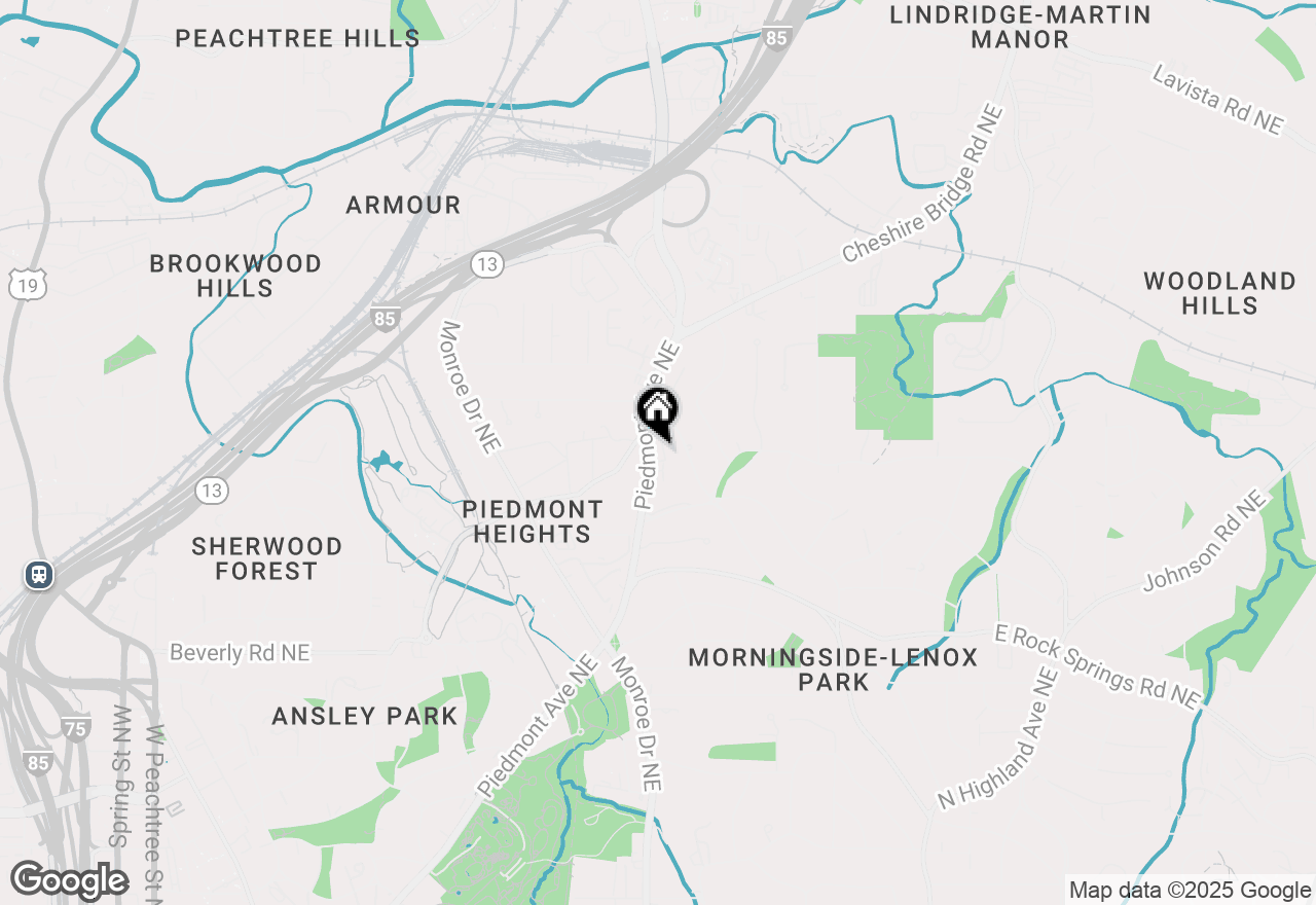 Map of 1831 Gotham Lane Ne, Atlanta, GA 30324