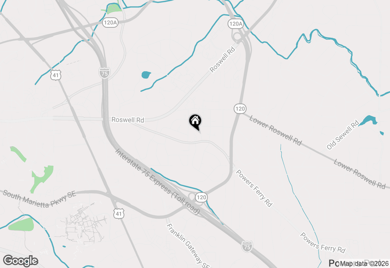 Map of 273 Shaded Oaks Lane Se, Marietta, GA 30067