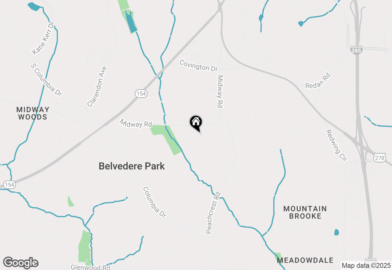 Map of 3115 Pinehill Drive, Decatur, GA 30032