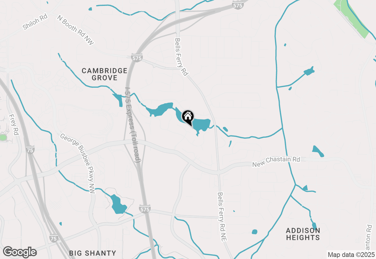 Map of 160 Eastlake Point Nw, Kennesaw, GA 30144