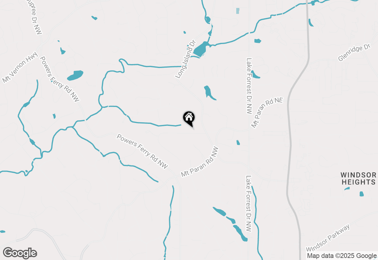 Map of 265 Tara Trail, Atlanta, GA 30327