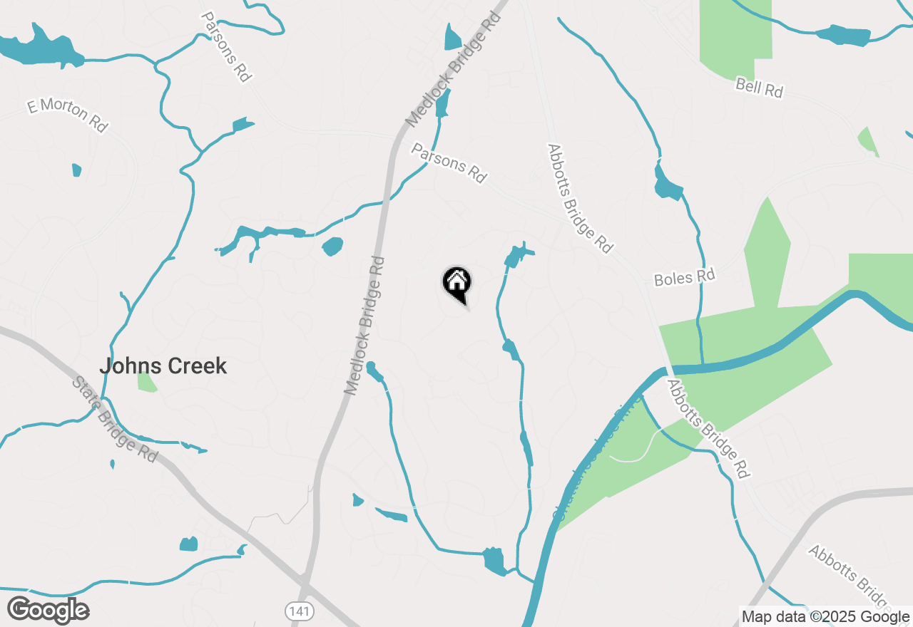 Map of 1135 Ascott Valley Drive, Johns Creek, GA 30097