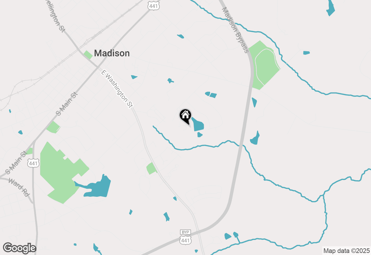 Map of 1361 Arborgate Street, Madison, GA 30650