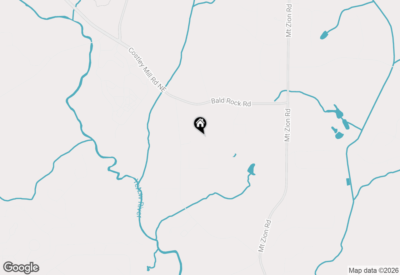 Map of 2054 Cook Road, Oxford, GA 30054