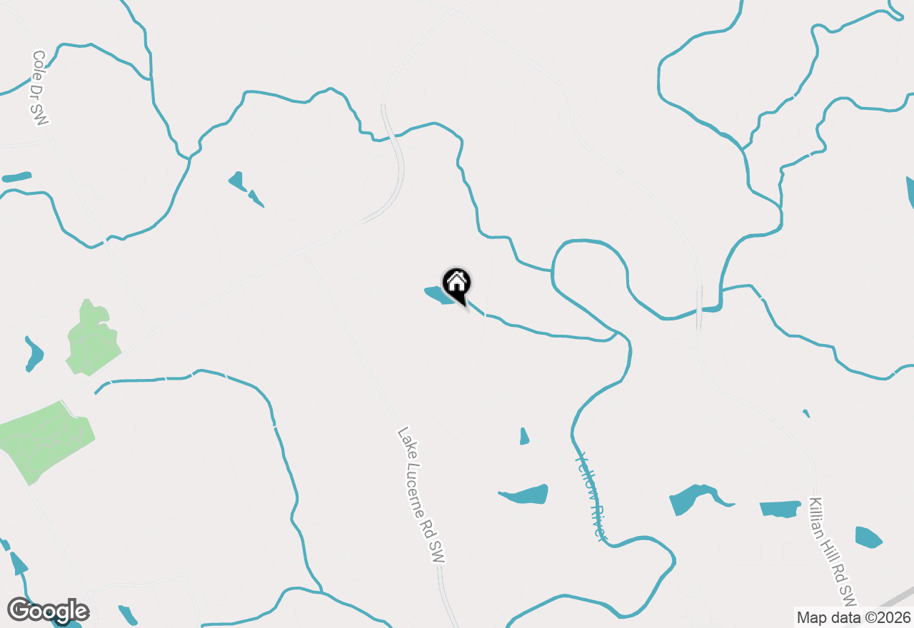 Map of 4350 Fallowfield Lane Sw, Lilburn, GA 30047