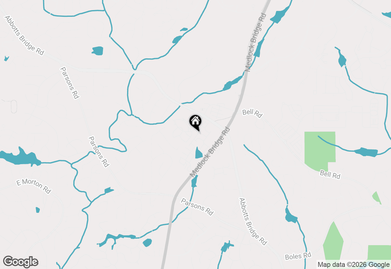 Map of 10950 Brunson Drive, Johns Creek, GA 30097