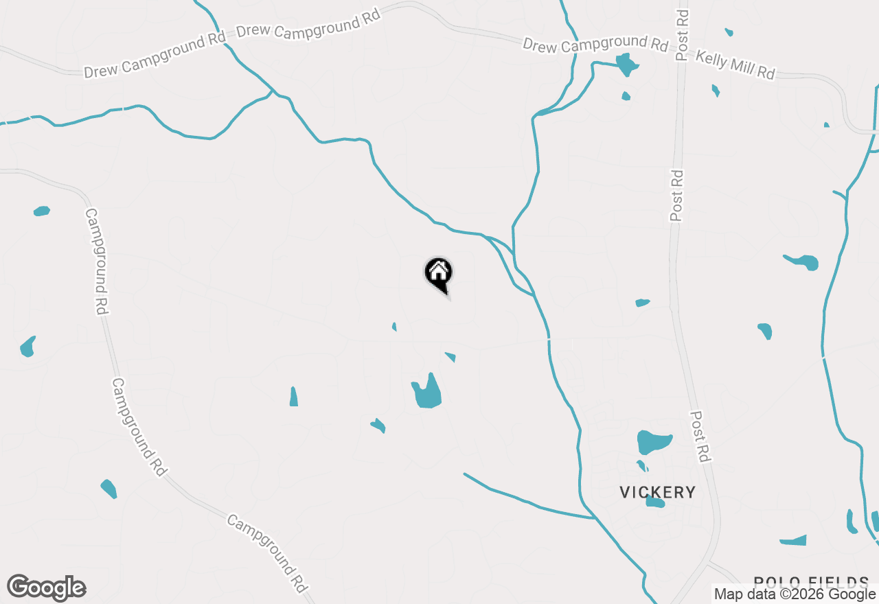 Map of 6540 Ivey Pine Pointe, Cumming, GA 30040