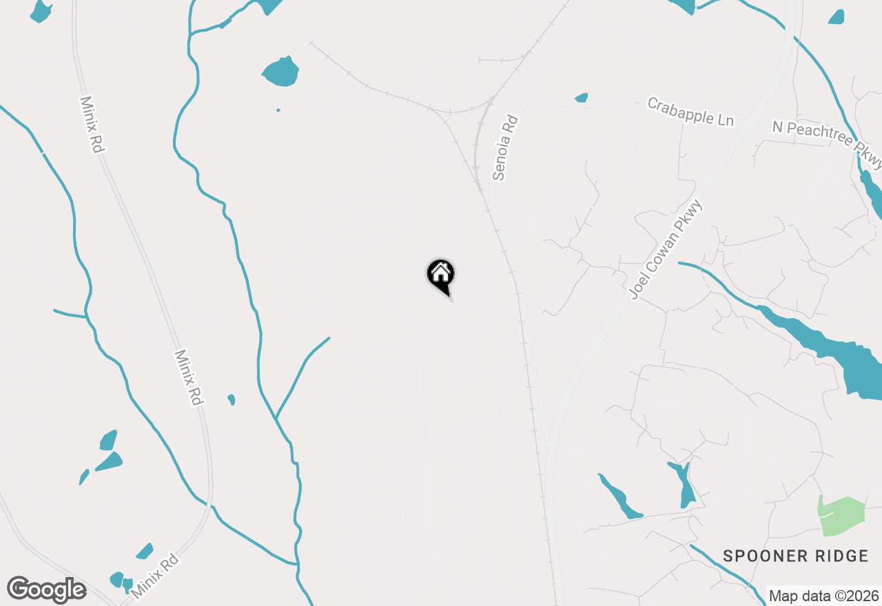 Map of 111 Red Maple Drive, Peachtree City, GA 30269