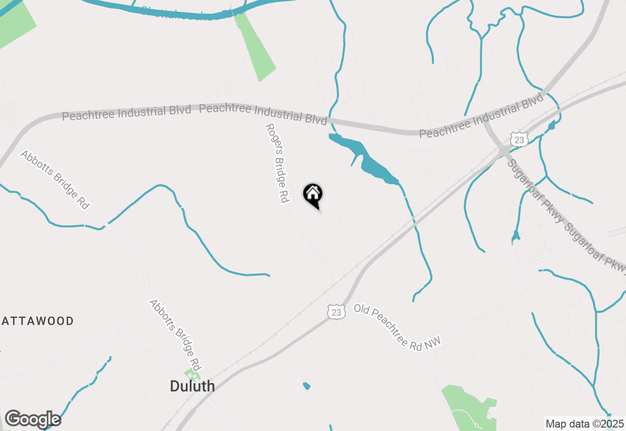 Map of 2643 Timberbrooke Place, Duluth, GA 30097