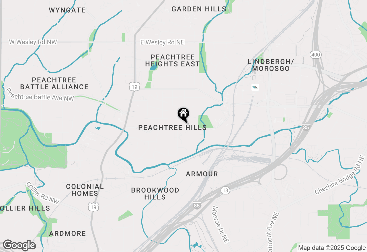 Map of 269 Devin Place Ne, Atlanta, GA 30305