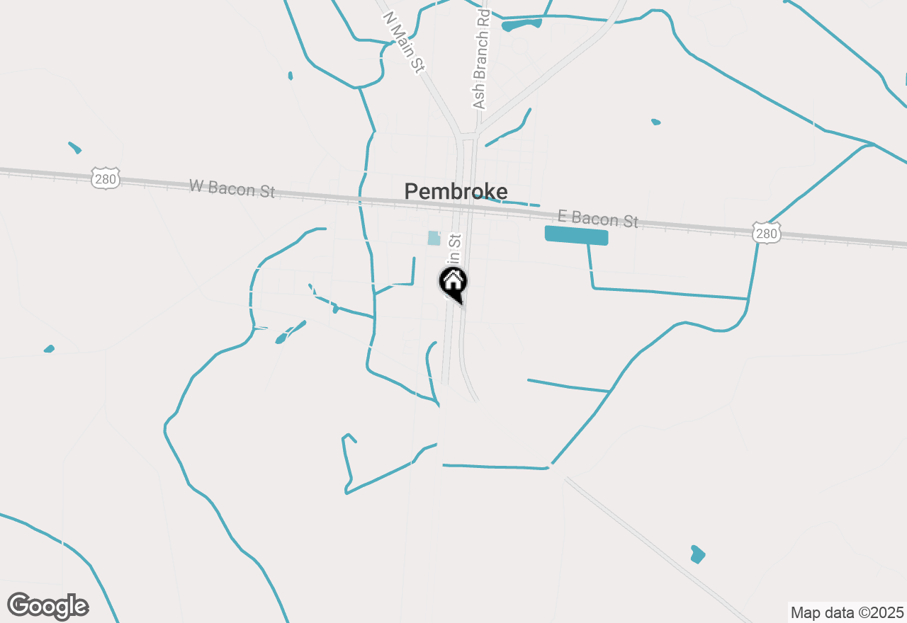 Map of 373 S Main Street, Pembroke, GA 31321