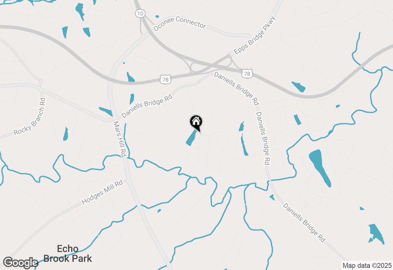 Map of 1080 Founders Lake Drive, Athens, GA 30606