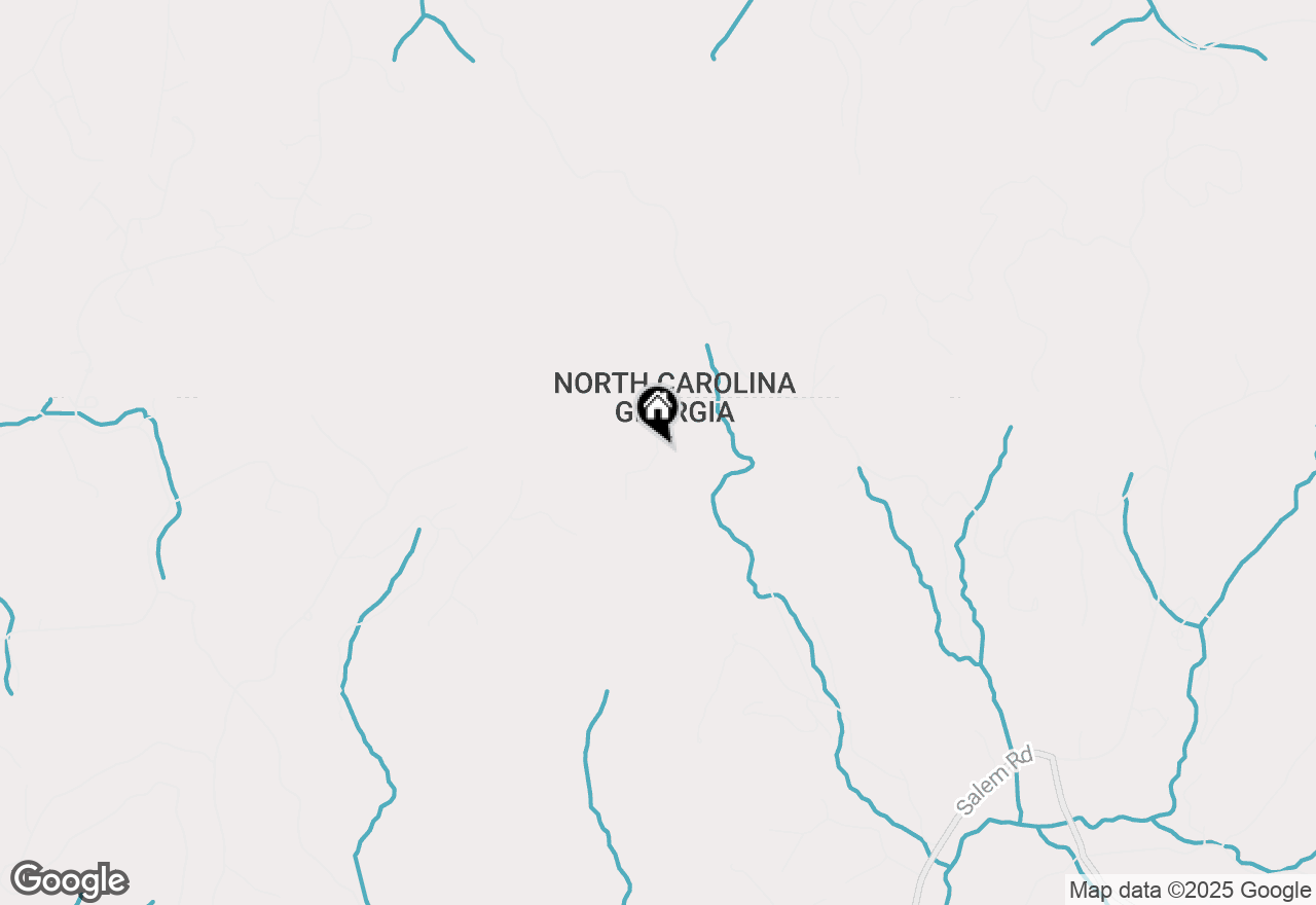 Map of 2 acres Blue Arrow Lane, Mineral Bluff, GA 30559