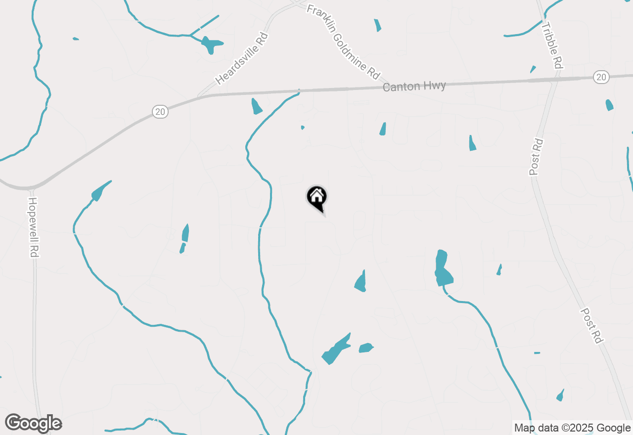 Map of 4930 Hyde Way, Cumming, GA 30040
