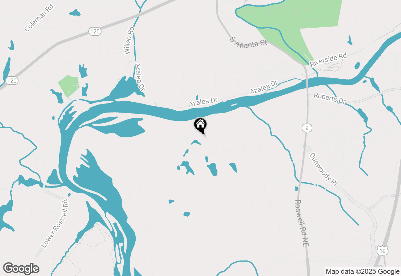 Map of 8925 Huntcliff Lake Court, Atlanta, GA 30350