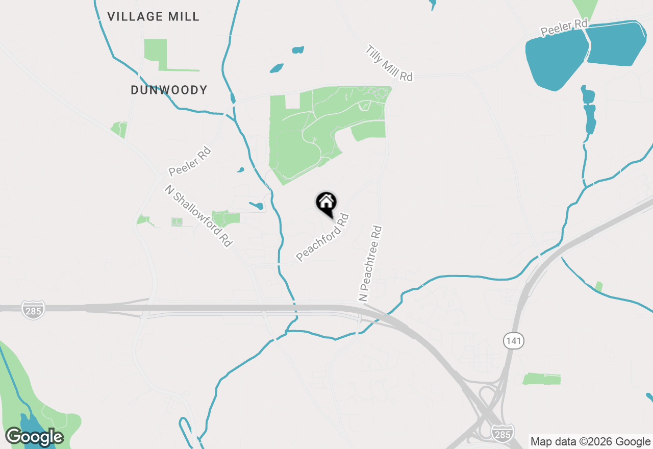 Map of 402 Dunbar Drive, Atlanta, GA 30338