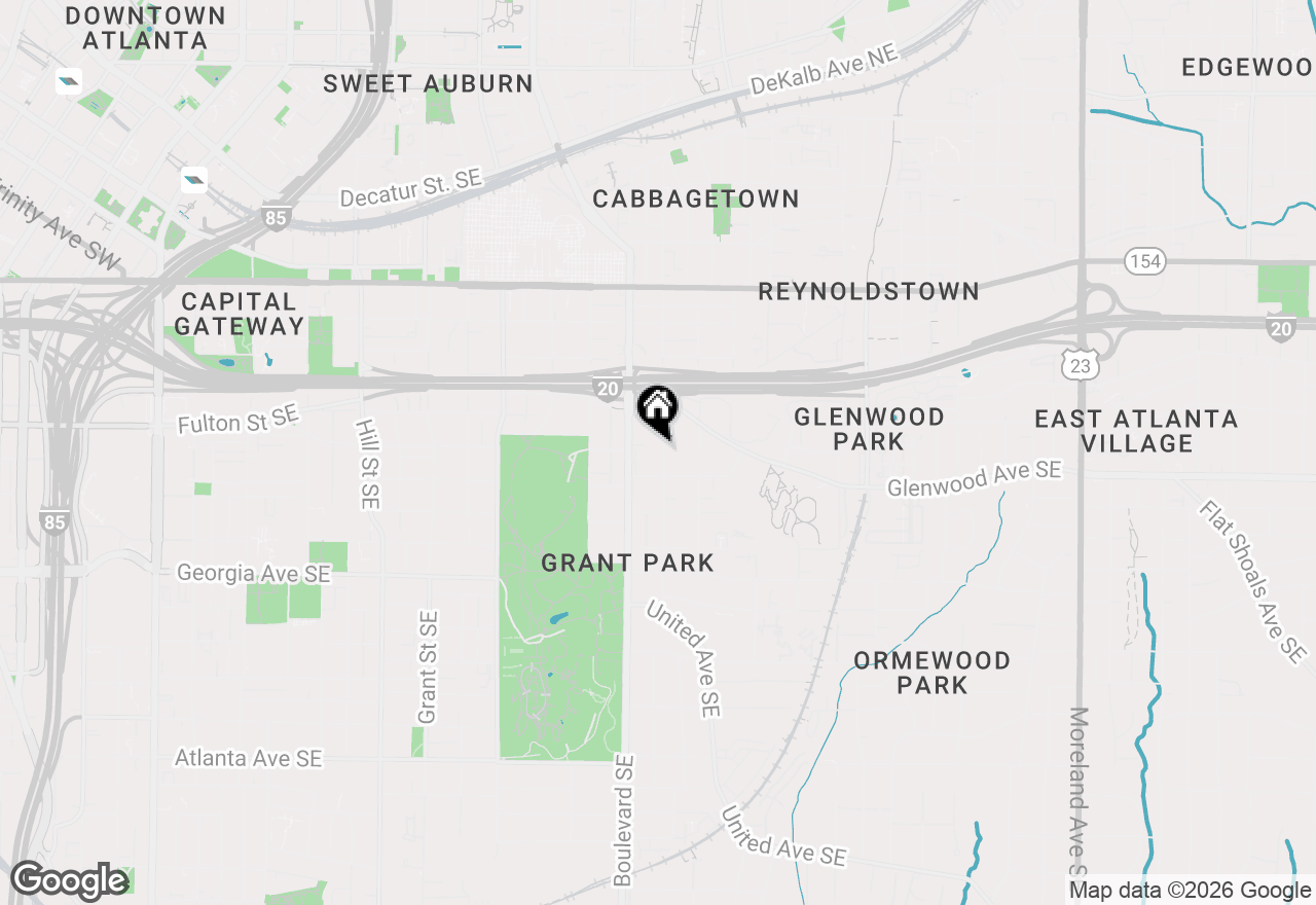 Map of 495 Waldo Street Se, Atlanta, GA 30312