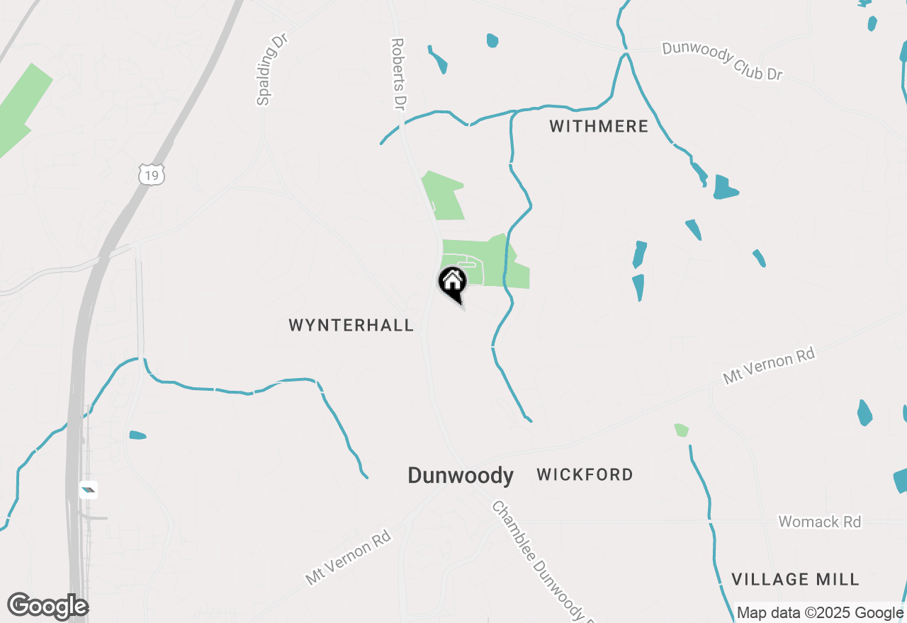 Map of 1328 Wyntercreek Road, Atlanta, GA 30338