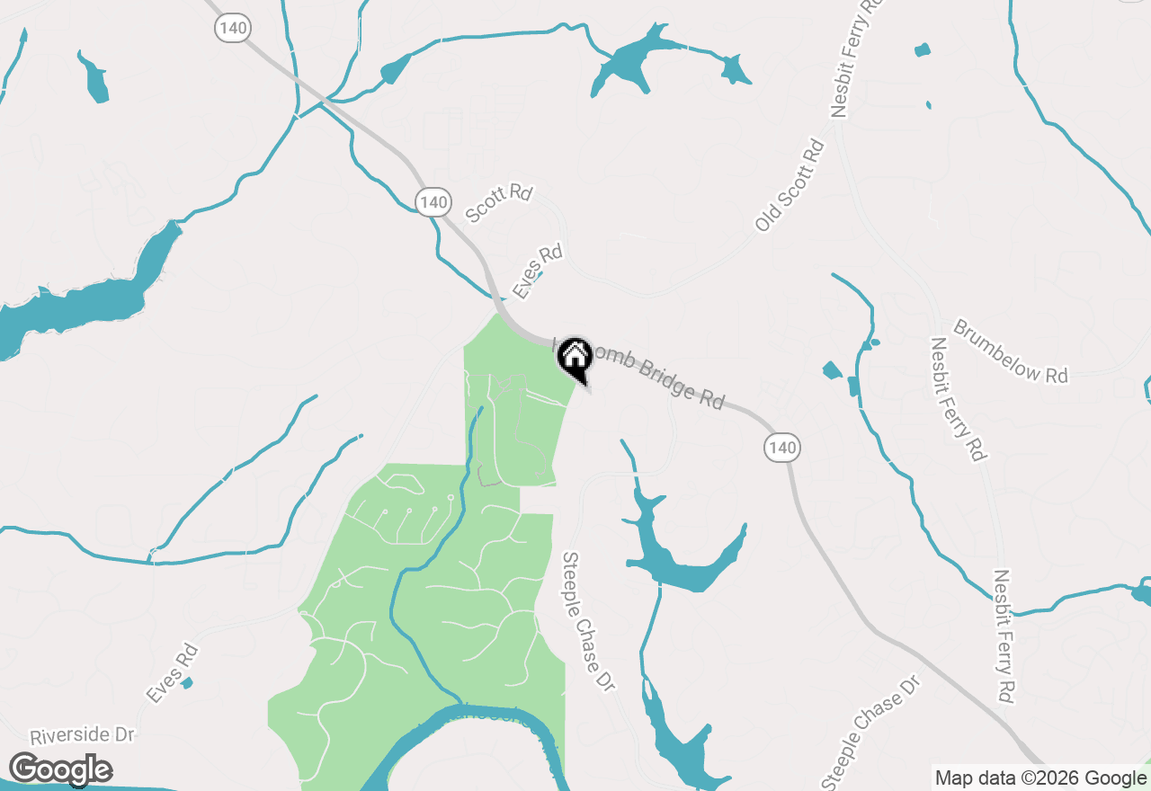 Map of 1105 Adam Circle, Roswell, GA 30076
